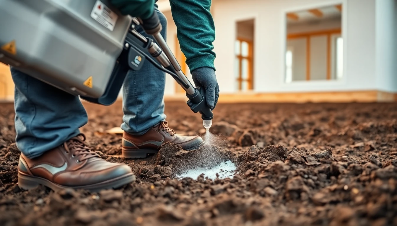 Soil Termite Treatment for New Construction